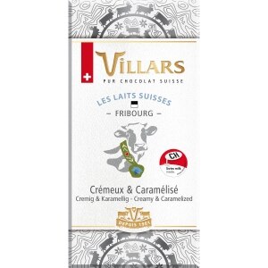 Villars Milk Creamy Caramelized Fribourg Swiss Milk 100g
