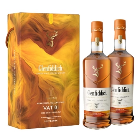 Glenfiddich VAT 1 Twin Pack Perpetual Collection 2x1L