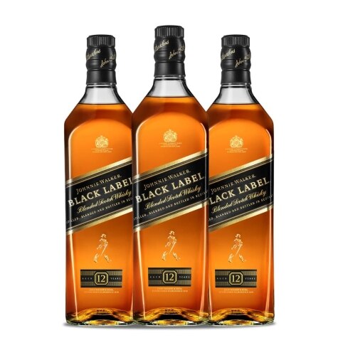 Johnnie Walker Red Label Blended Scotch Whisky Triple Pack 3x1L