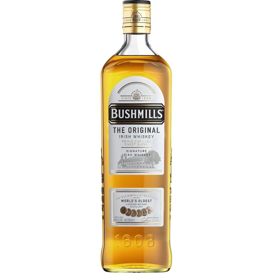 Bushmills Smooth & Mellow Irish Whiskey 1L