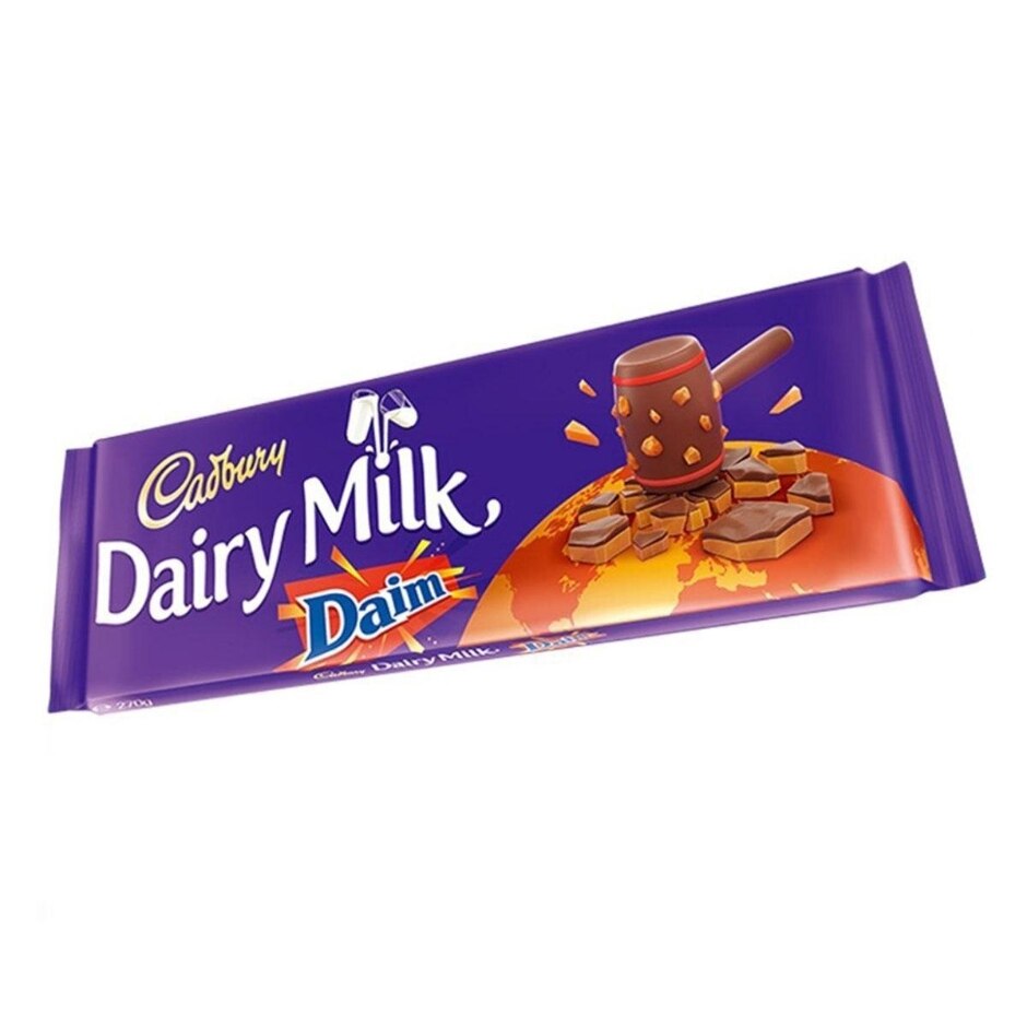 Cadbury Dairy Milk Daim Bar 270g