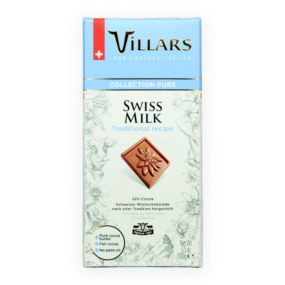 Villars Milk Chocolate Bar 100g