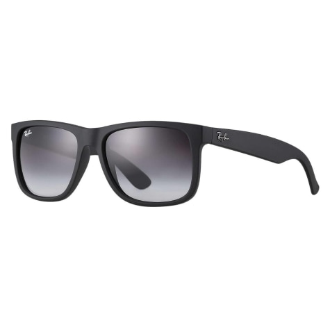 Ray-Ban Justin Classic Sunglasses RB4165 601/8G 54 Matte Black/Grey Gradient